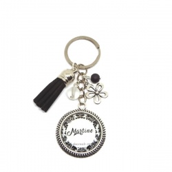 Votre prénom ou Votre Texte, Porte-clés personnalisable