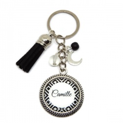 Votre prénom ou Votre Texte, Porte-clés personnalisable