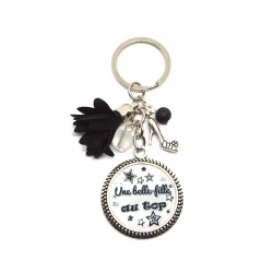 Porte clés "Une belle-fille au top"