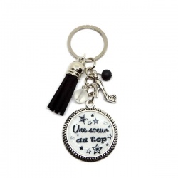Porte clés "Une soeur au top"