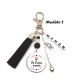 Porte clés "Je t'aime mamie" "Je t'aime papy" personnalisable