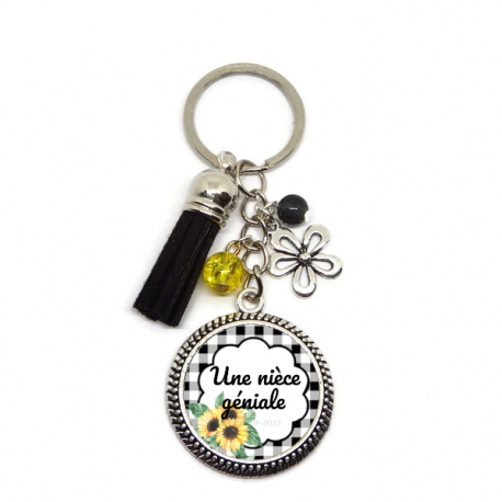 Porte clés "Une nièce géniale"