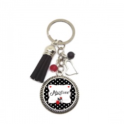 Votre prénom ou Votre Texte, Porte-clés personnalisable