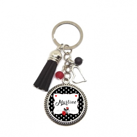 Votre prénom ou Votre Texte, Porte-clés personnalisable