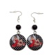 Boucles d'oreilles pin up, pin up vintage, rétro