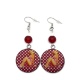 Boucles d'oreilles pin up, pin up vintage, rétro