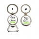 Porte clé décapsuleur "Papa d'amour forever"