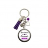 Porte clés "Soeurette d'amour forever"