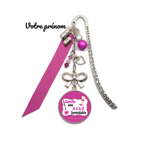 Marque-pages "Une AESH formidable" personnalisable