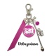 Porte clés ou Bijou de sac "Une Aesh formidable" personnalisable