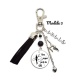 Porte clés ou bijou de sac Prof de GRS personnalisable