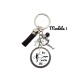 Porte clés "Une super prof de GRS" personnalisable