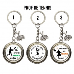 Porte clés prof de tennis