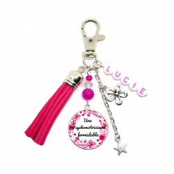 Porte-clés "Une psychomotricienne formidable" personnalisable