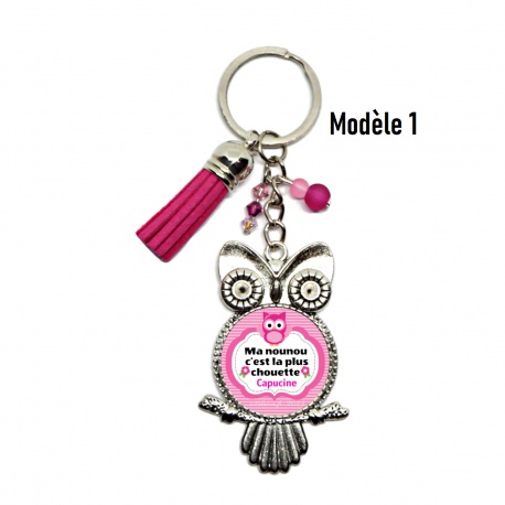 porte clés nounou personnalisé