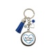 Porte clés ou bijou de sac "Je t'aime maman" personnalisable
