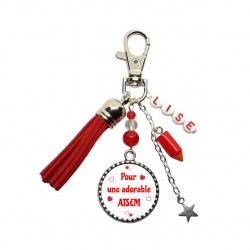 Porte clés Pour une adorable ATSEM personnalisable