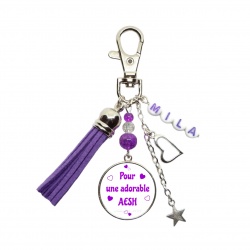 Porte clés Pour une adorable AESH personnalisable