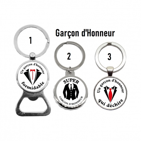 Porte clés, décapsuleur Garçon d'honneur