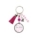 Porte clés "Une sage-femme formidable" personnalisable