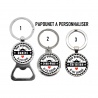 Porte clés, décapsuleur PAPOUNET personnalisable