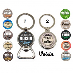 Porte clés décapsuleur voisin