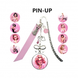 Marque-pages PIN-UP rose