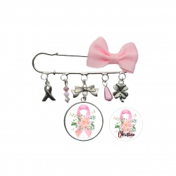 Broche Octobre rose