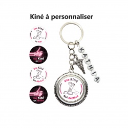 Porte clés kiné à personnaliser