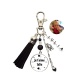 Votre prénom, votre photo, Porte clés "Je t'aime tatie" personnalisable recto verso