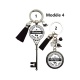 Porte clés future marraine formidable, qui déchire, géniale, pour la vie à personnaliser