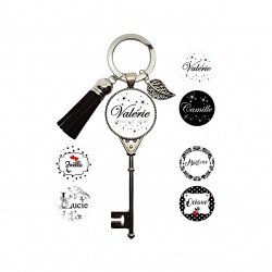 Porte-clés personnalisable au prénom de votre choix