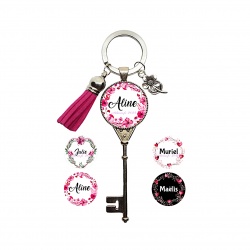 Porte-clés personnalisable au prénom de votre choix