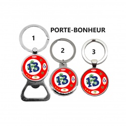 Porte clés, décapsuleur porte bonheur