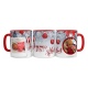 Mug céramique Joyeux Noël personnalisable avec votre photo