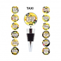 Bouchon de bouteille Taxi, 12 modèles au choix