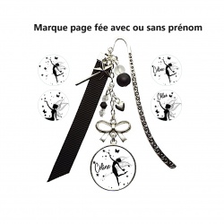 Marque-pages fée personnalisé ou non personnalisé