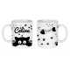 Mug Chat personnalisé au prénom de votre choix