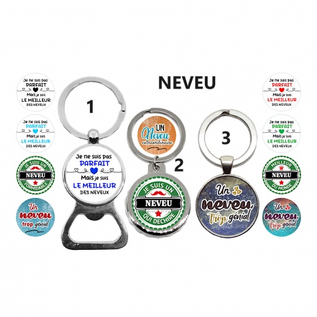 Porte clés, décapsuleur NEVEU