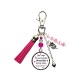 Porte clés, bijou de sac, Une amie exceptionnelle, formidable, adorable, juste géniale !! personnalisable