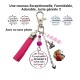 Porte clés ou bijou de sac Une nounou exceptionnelle, formidable, adorable juste géniale personnalisable