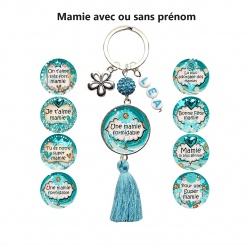 Porte clés mamie personnalisable ou non