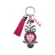 Porte clés "Pour une chouette amie" personnalisable