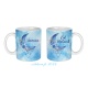 Mug en céramique Eid mubarak personnalisable au prénom de votre choix