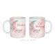 Mug en céramique Eid mubarak personnalisable au prénom de votre choix