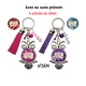 Porte clés Pour une chouette Atsem personnalisable