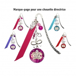 Marque-pages Pour une chouette Directrice, 4 coloris au choix
