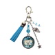 Porte clés ou bijou de sac "Pour une chouette AESH" personnalisable