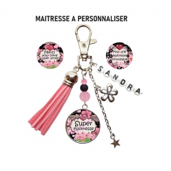 Porte clés maîtresse personnalisable