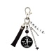 Porte clés Une super coach de twirling personnalisable